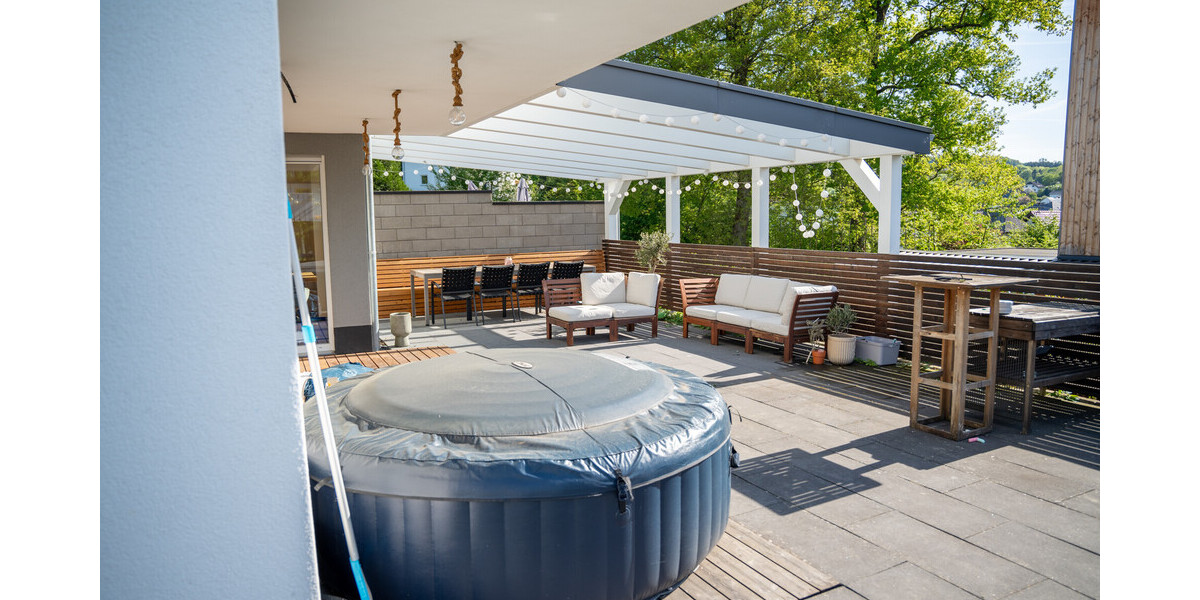 Moderne Erdgeschosswohnung mit Sauna & Garten 3 zimmer