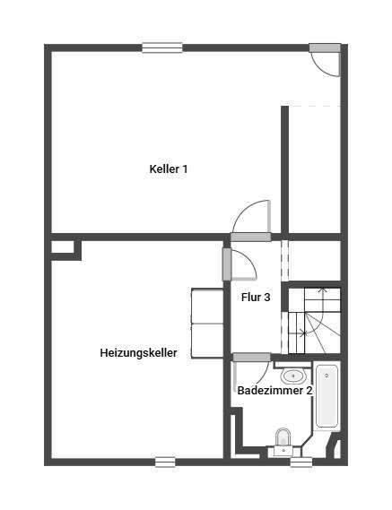 Reihenendhaus Niederkassel Rheidt - 4 Zimmer, 123 m&sup2;, 449.000&euro; | Angebot:25678038