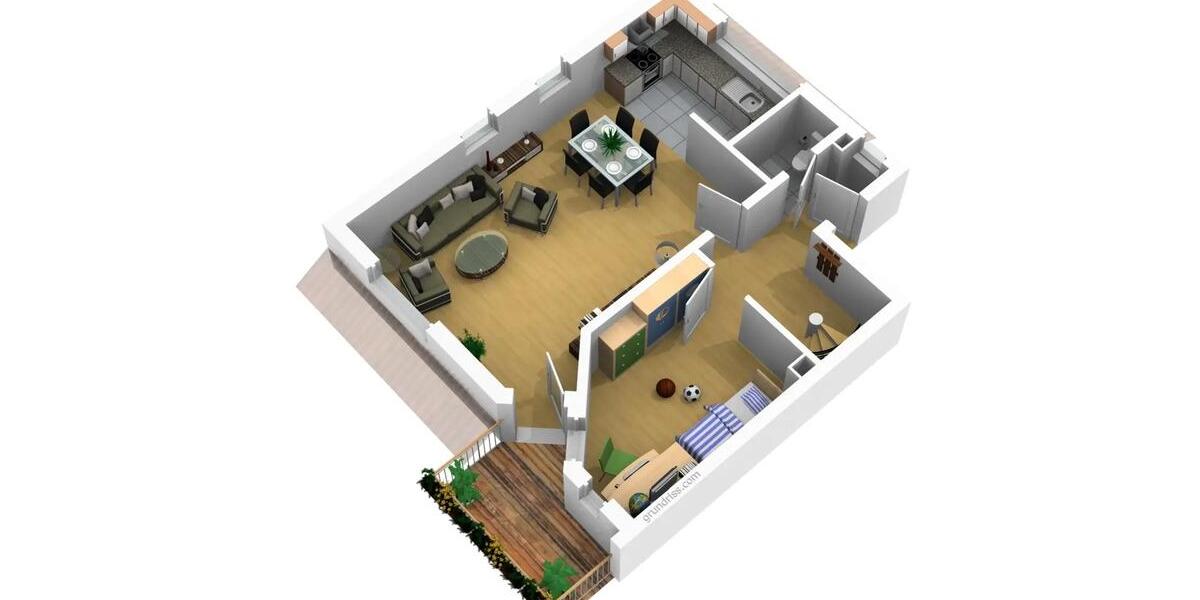 Maisonettenwohnung Siegburg - 4 Zimmer, 100 m&sup2;, 995&euro; | Angebot:26262477