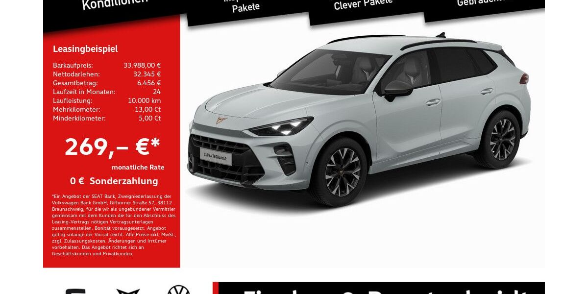 Cupra Terramar 25.468 km 33.988 &euro; Lohmar 53797