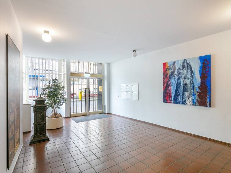 Penthouse-Masionette - Büro mit Domblick