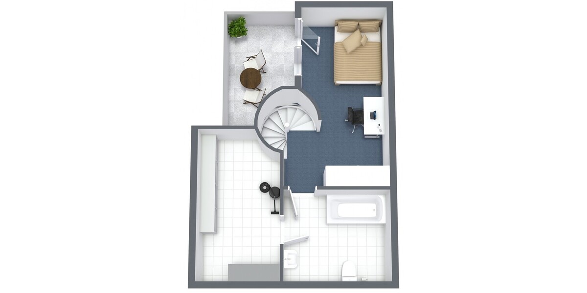 Helle 3-Zimmer-Maisonette mit Dachterrasse in Königswinter-Heisterbacherrott - Maisonettenwohnung Königswinter Thomasberg | Angebot:27097638