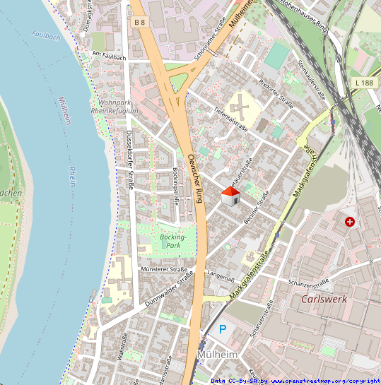 Moderne Erdgeschoss-Wohnung in Köln-Mülheim 2 zimmer