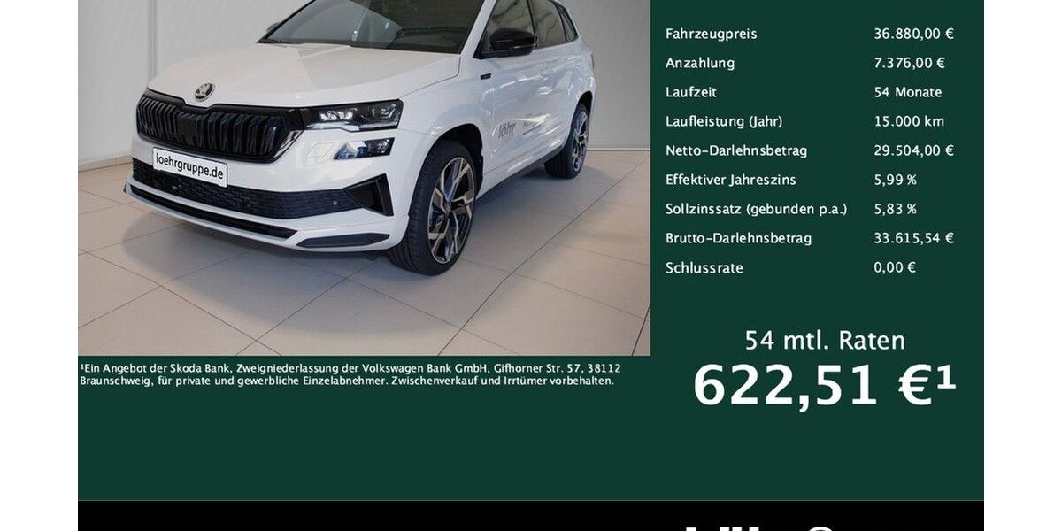 Skoda Karoq 9.990 km 36.880 &euro; Meckenheim / Bonn 53340