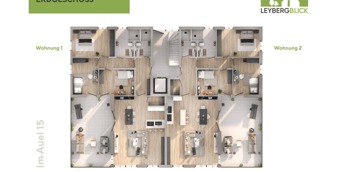 Etagenwohnung Bad Honnef Aegidienberg - 4 Zimmer, 120 m&sup2;, 532.400&euro; | Angebot:26674999