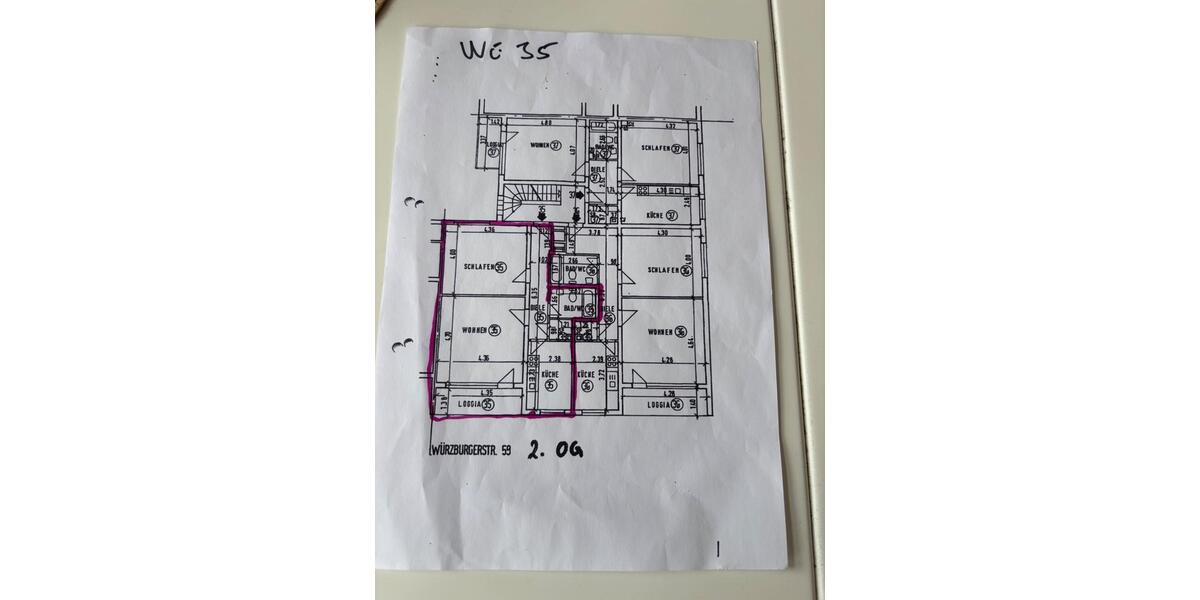Etagenwohnung Köln Kalk - 2 Zimmer, 62 m&sup2;, 210.000&euro; | Angebot:27096058