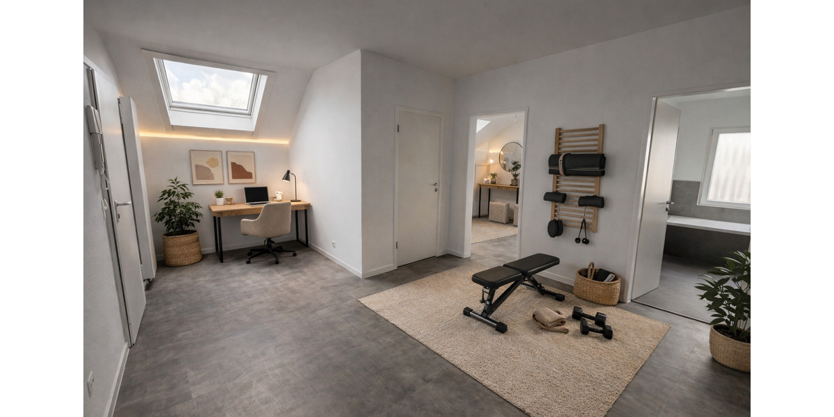 Dachgeschoßwohnung Sankt Augustin - 2 Zimmer, 102 m&sup2;, 1.250&euro; | Angebot:26072587