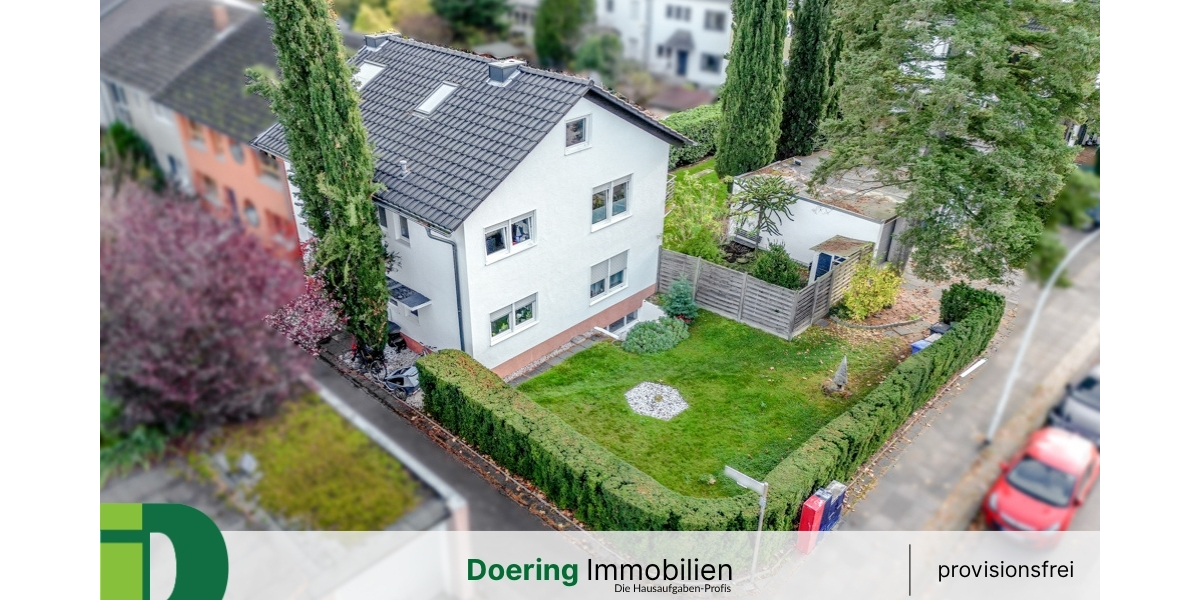 2 Wohnungen vermieten oder selbst einziehen? Beides ist sofort möglich! PROVISIONSFREI für Käufer. - Doppelhaushälfte Bonn Kessenich | Angebot:23760863