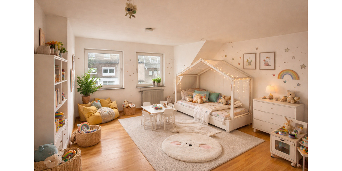 Dachgeschoßwohnung Hürth - 2.5 Zimmer, 73 m&sup2;, 1.000&euro; | Angebot:25855877