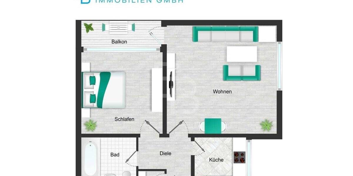 Smart investieren: kompakt, solide und mit Perspektive! 2 zimmer