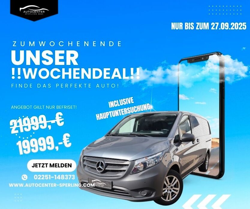 Mercedes-Benz Vito 190.431 km 19.999 € Euskirchen 53881