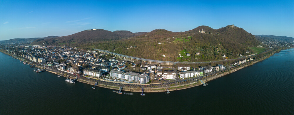 Wohnung mit Panoramablick auf den Rhein - Erdgeschoßwohnung Königswinter Altstadt - City | Angebot:24427721