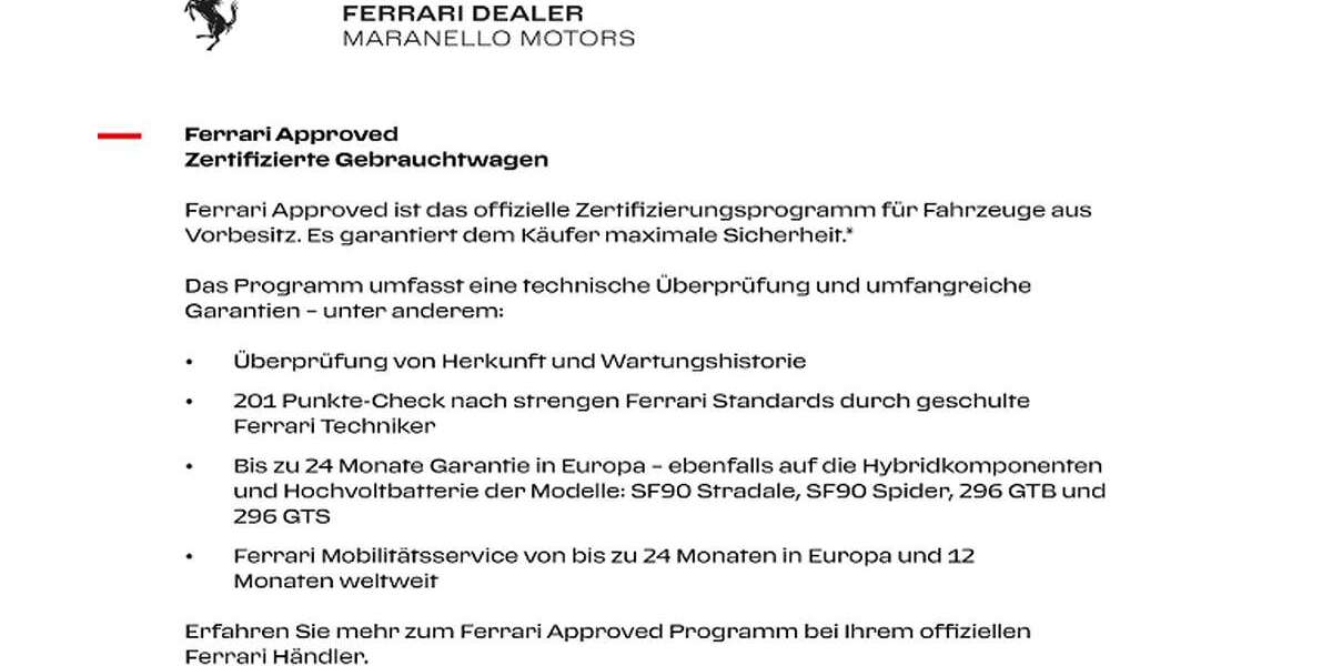 Ferrari 296 GTB 5.672 km 309.780 &euro; Köln 50858