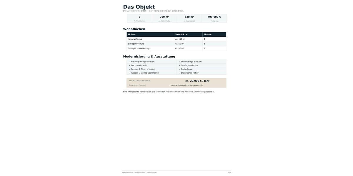 Mehrfamilienhaus, Wohnhaus Troisdorf Altenrath - 9 Zimmer, 200 m&sup2;, 499.000&euro; | Angebot:27194354