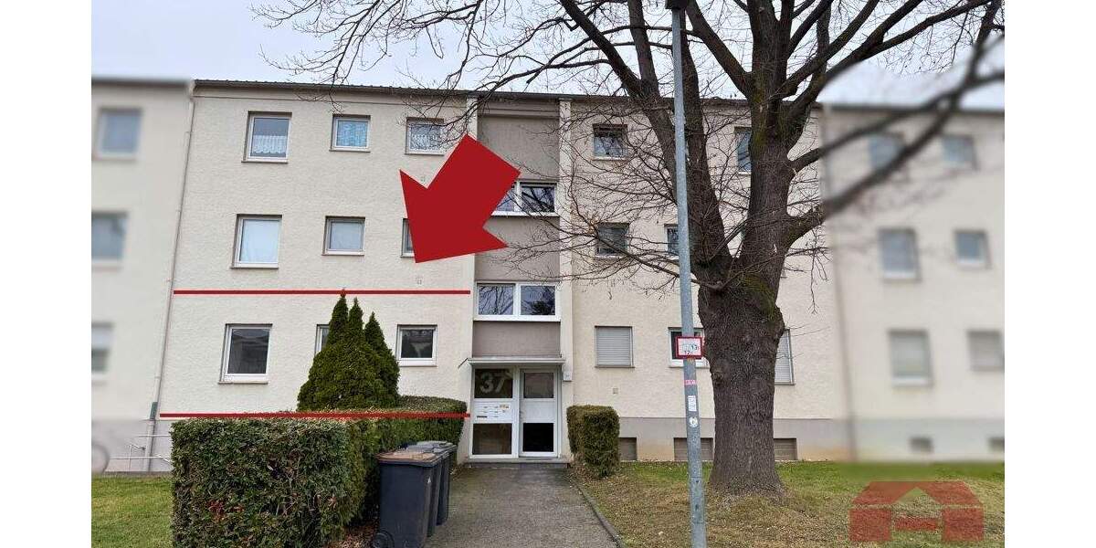 Etagenwohnung Euskirchen Innenstadt - 3 Zimmer, 63 m&sup2;, 590&euro; | Angebot:24779996