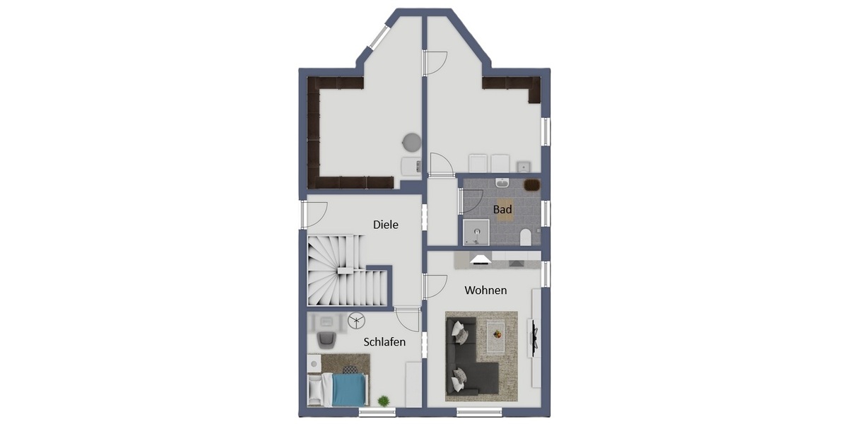 Mit 3D: Ihr neues Zuhause mit Platz, Kamin und Garten – Freistehendes Einfamilienhaus zum Ankommen und Gestalten - Einfamilienhaus Rheinbach | Angebot:25805834
