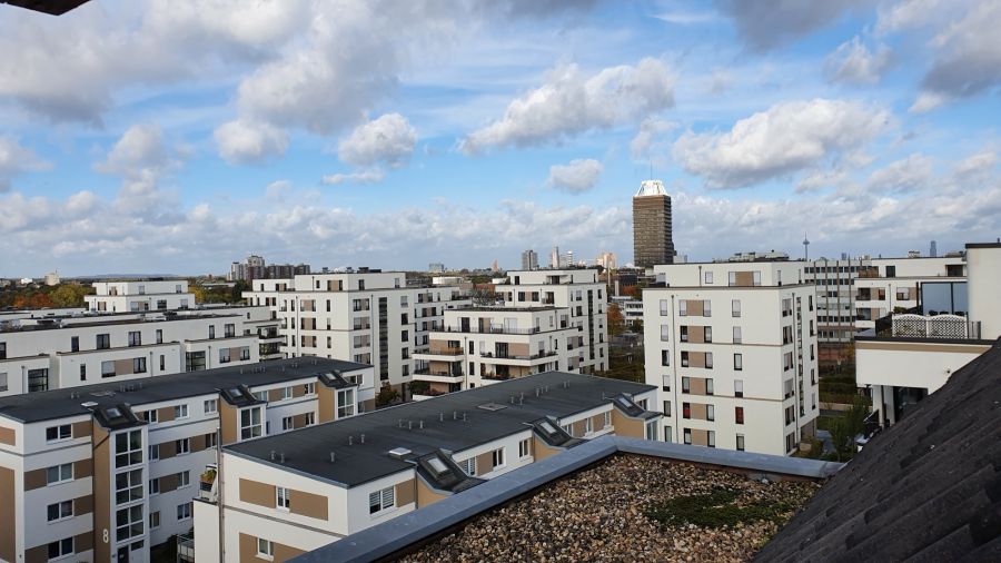 Traumhafte Maisonette-Wohnung mit Panoramablick, 3 Zimmer, Einbauküche in Köln-Marienburg - Maisonettenwohnung Köln Rodenkirchen | Angebot:26582459