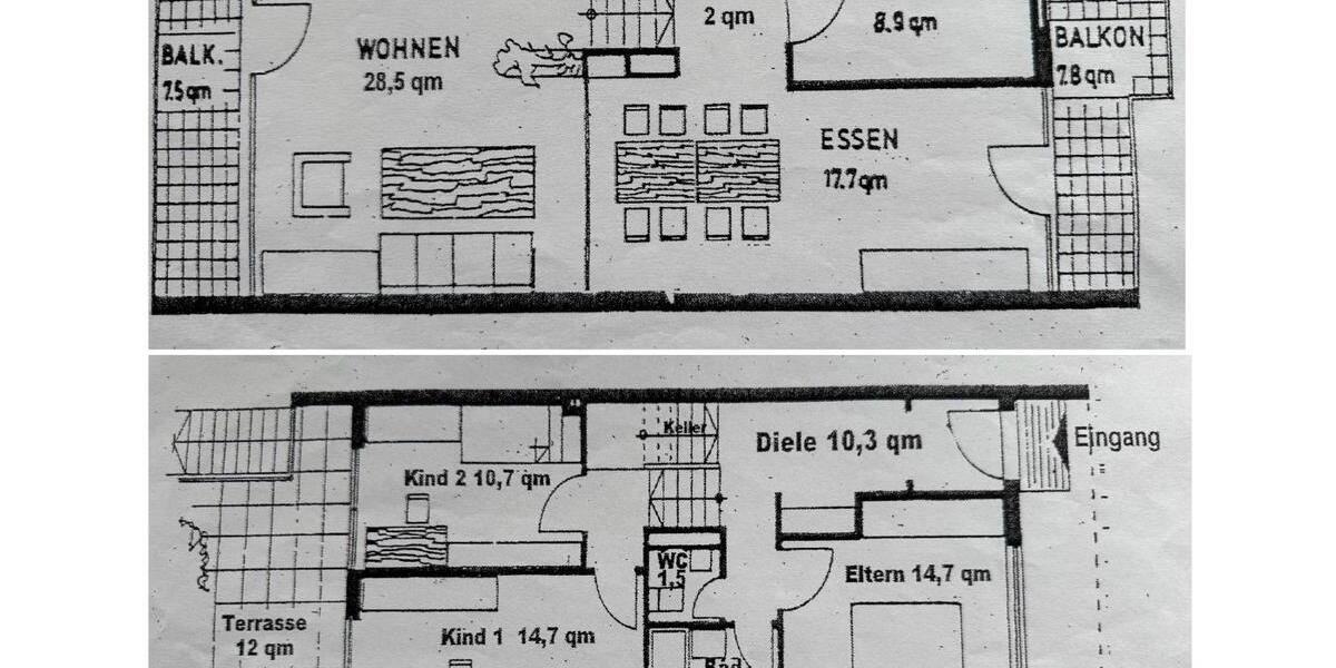 Reihenhaus Bad Neuenahr-Ahrweiler Ahrweiler - 5 Zimmer, 140 m&sup2;, 380.000&euro; | Angebot:27256415