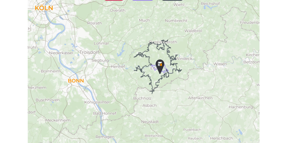 Etagenwohnung Eitorf Halft - 4 Zimmer, 132 m&sup2;, 339.000&euro; | Angebot:23479667