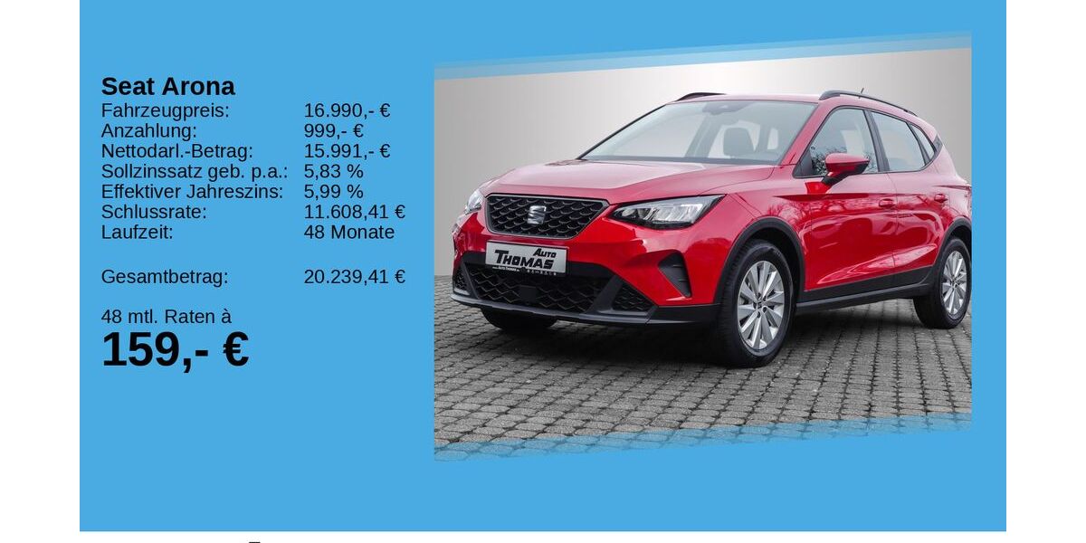 Seat Arona 17.680 km 16.990 &euro; Bonn 53227