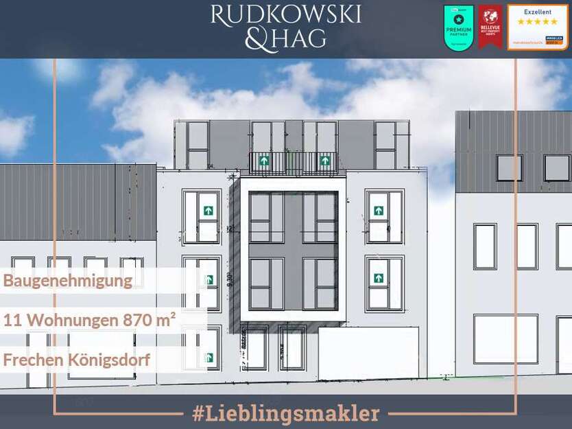 Grundstück zu verkaufen in Frechen 990.000 € 721 m²