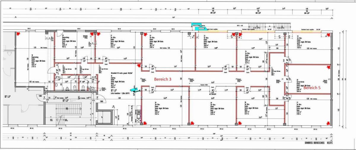 In Büro- oder Praxisgemeinschaft: Gepflegte Fläche in zentraler Lage ***PROVISIONSFREI*** 12 zimmer