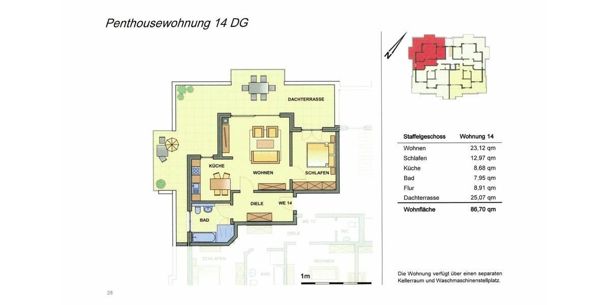 Einfamilienhaus Bonn Friesdorf - 2 Zimmer, 87 m&sup2;, 1.650&euro; | Angebot:20300269