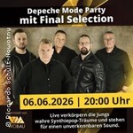 Depeche Mode Party mit Final Selection