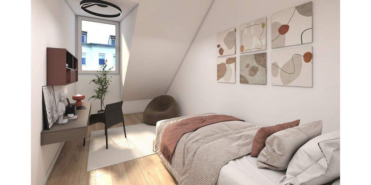 Etagenwohnung Bonn Zentrum - 3 Zimmer, 64 m&sup2;, 489.000&euro; | Angebot:24356792