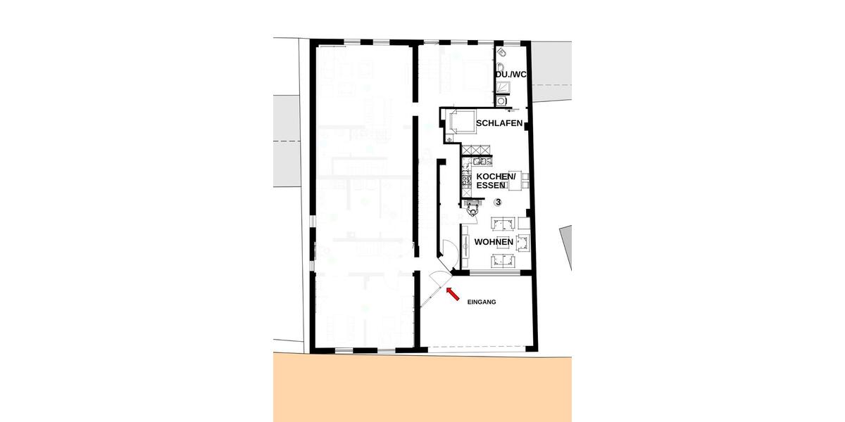 Erdgeschoßwohnung Swisttal - 1 Zimmer, 58 m&sup2;, 725&euro; | Angebot:26453834