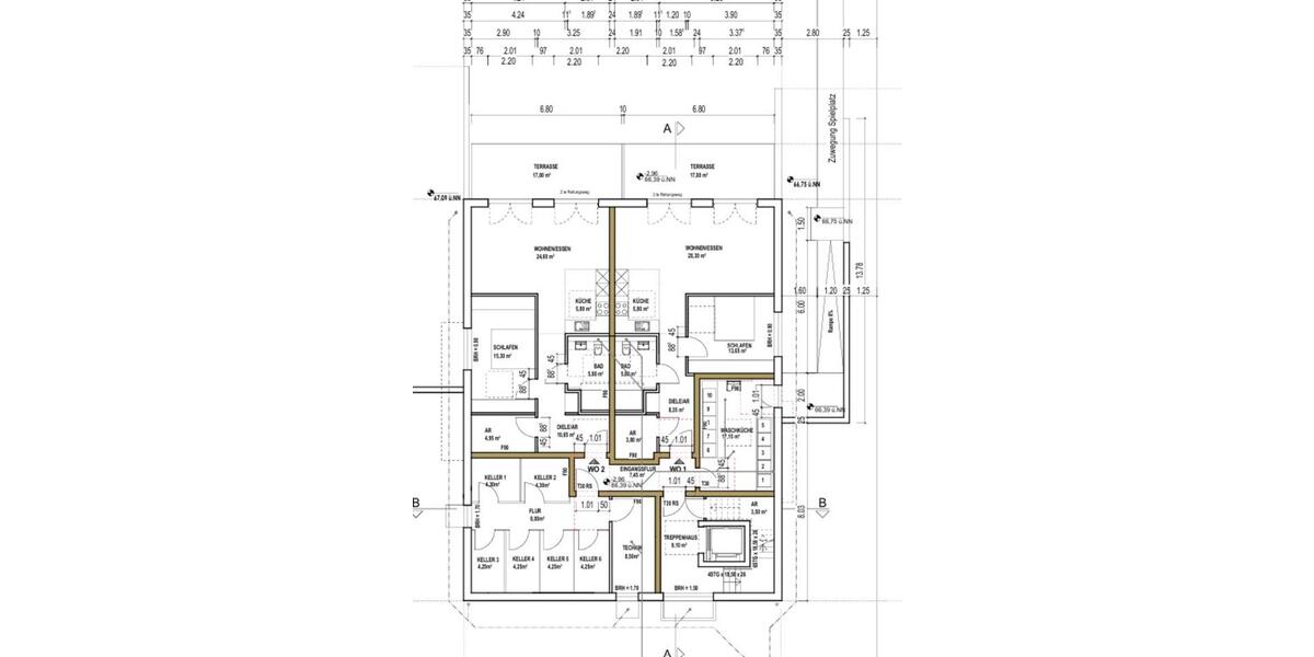 Penthousewohnung klimatisiert mit Balkon mit Blick ins Grüne 2 zimmer