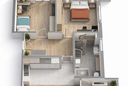 Wohnung Ruppichteroth - 3 Zimmer, 92 m&sup2;, 1.100&euro; | Angebot:24766565