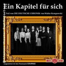 Ein Kapitel für sich 29.05.2026 Kleines Theater Bad Godesberg