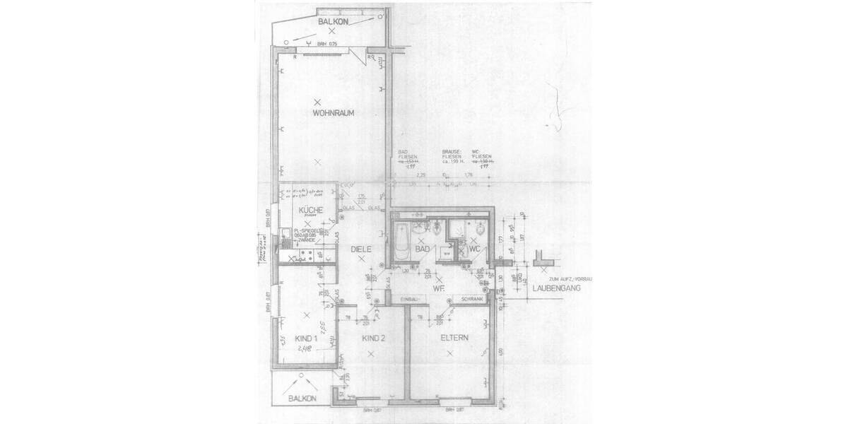 Etagenwohnung Hürth Hermülheim - 4 Zimmer, 95 m&sup2;, 279.000&euro; | Angebot:25679477