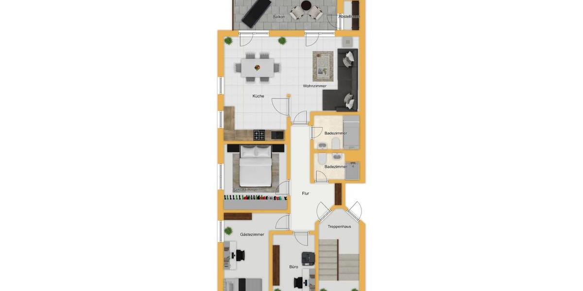 Etagenwohnung Bergisch Gladbach - 4 Zimmer, 94 m&sup2;, 1.300&euro; | Angebot:24418394