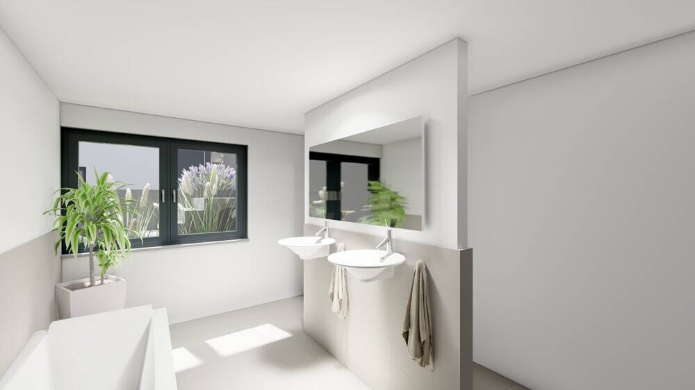 Architektenvilla am Waldrand - Bauhausbungalow mit Dachterrasse, Doppelgarage und exklusiver Privatsphäre - Villa Bensberg Bensberg | Angebot:26086695